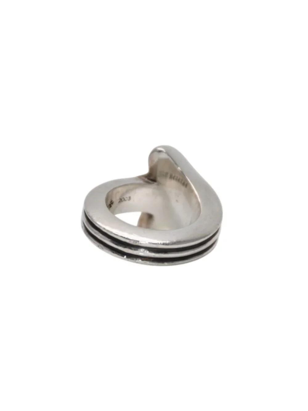 Chrome Hearts Cross Tail Ring 925 Sterling Silver